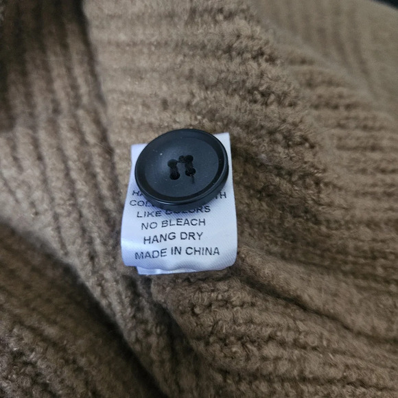 Dress Forum Tan Sienna Button Down Cardigan Size S - Picture 3 of 7